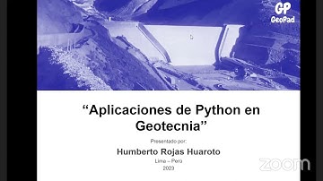 Aplicaciones de Python en Geotecnia