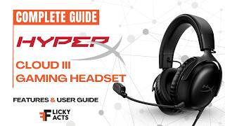 How to Use: HyperX Cloud III Gaming Headset | Setup and Features