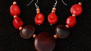 Polishing Sea Beans Drift Seeds For Jewelry And Such