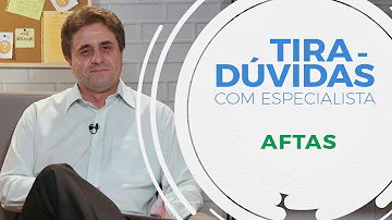 É perigoso beijar com afta?