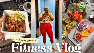 I'M OBSESSED WITH SWEET POTATOES 🤭 + STEP AEROBICS GIRLY + WHOLE FOODS GROCERY HAUL || MJGF VLOG
