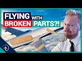 Can Aircraft fly with BROKEN parts?!