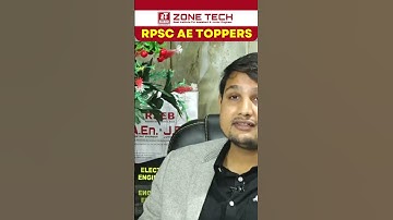 RPSC AEn Toppers Interview | Kanika Gambhir PWD AEn ZONE TECH Topper Interview Reels and Shorts