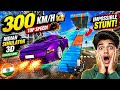 Indian Simulator 3D 🚀 Extreme Ramp Stunts &amp; City Driving Gameplay 😨 300 km/h ki speed me stunt 😨😨