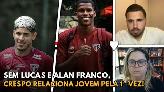 Lucas E Alan Franco Ficam Em São Paulo E Crespo Relaciona Jovem De 19 Anos Pela Primeira Vez