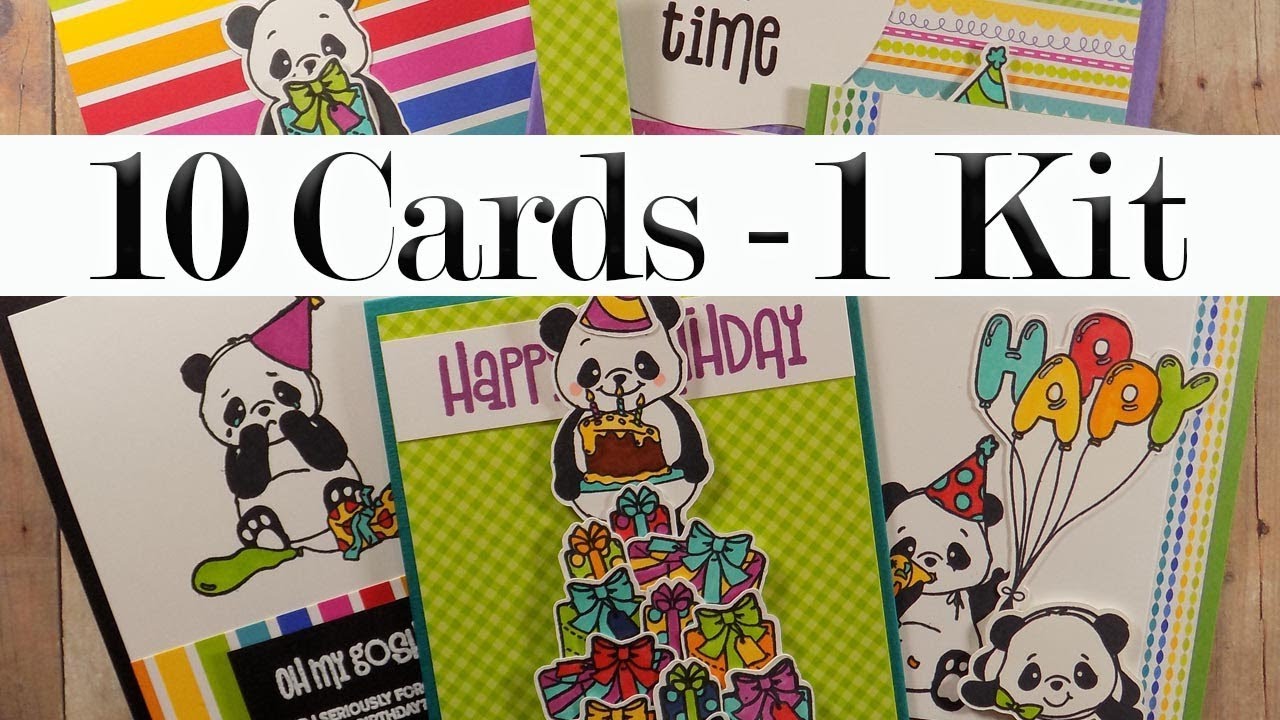 10 Cards | 1 Kit – SSS August 2019 Card Kit (Part 1 of 2)