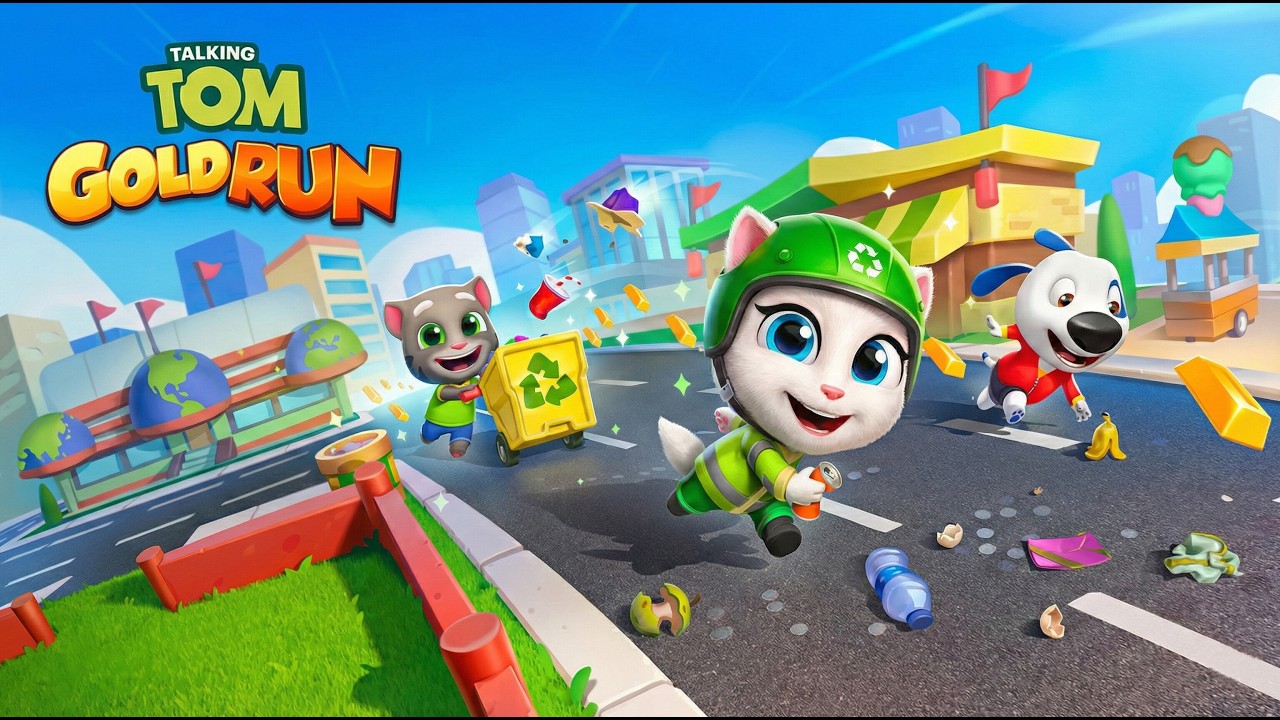 Talking Tom Gold Run LIVE Gameplay! 🎮🔥