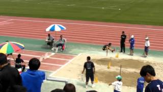 20160423 中体連 第2回記録会 男子 走幅跳 NKJMHRI 2