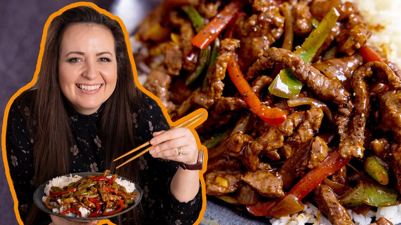Black Pepper Beef - Nickyu0027s Kitchen Sanctuary