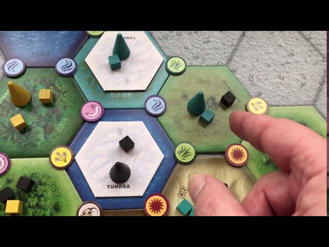 Dominant Species (2010) Setup, How To Play and Turn Examples