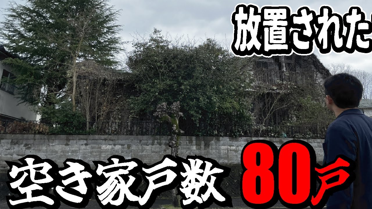【限界ニュータウン】鉄道計画がバブル崩壊で頓挫！空き家問題で衰退が進む山陽団地の現状とは。