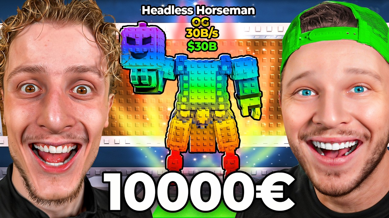 J'achète 10 000€ de Brainrots pour les FRENCH TACOS