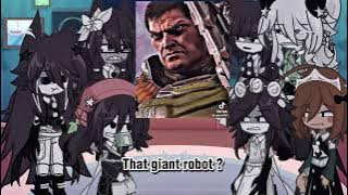 Fundamental paper education react to doom slayer as new teacher | gacha life 2 | baldi