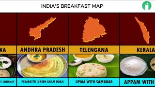 Indias Breakfast Map Every State Uts Favourite Morning Dish Infopediainfo
