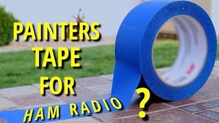 DIY Ham Radio Protection: How to Use 2' Painters Tape | K7SW by K7SW ham radio 7,553 views 1 year ago 3 minutes, 43 seconds