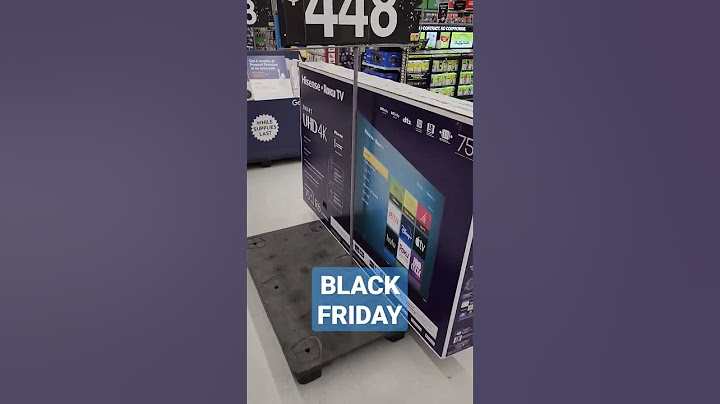 what in the Black Friday at Walmart is this so we got this LG 65in TV it is #shorts
