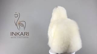 ❤ Alpaca Stuffed Animal ❤ - Ivory - The softest and fluffiest stuffed animal in the world! - Medium