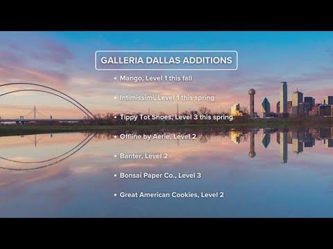 Galleria Dallas a shopping mall opened in 1982  shopping, dining, culture  & entertainment 