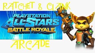 PlayStation All-Stars Battle Royale Arcade - Ratchet & Clank