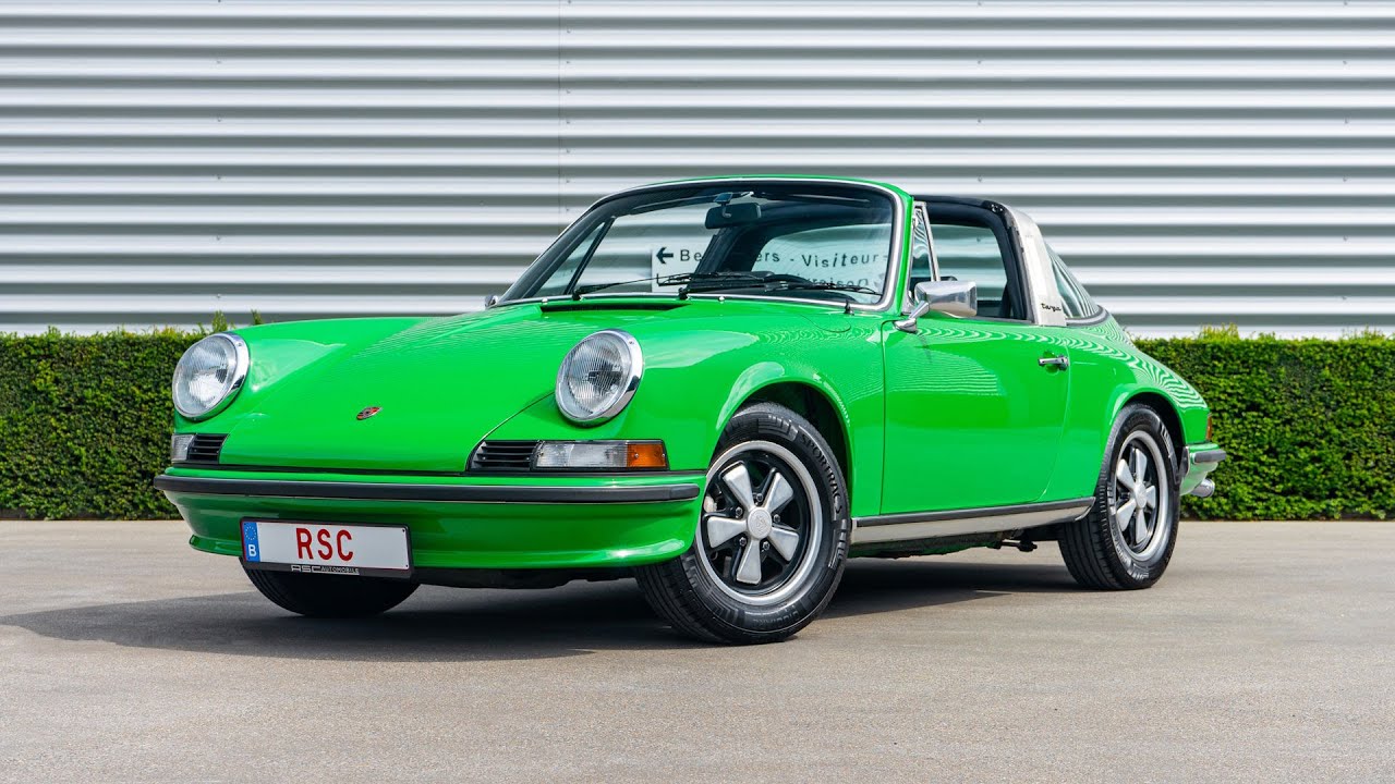 1973 Porsche 911 2.4S - Viper Green - Walk around & drive