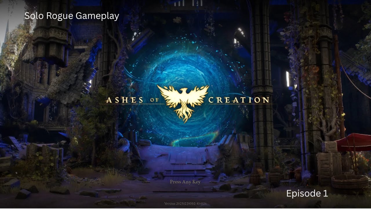 Ashes Of Creation Solo Rogue Journey