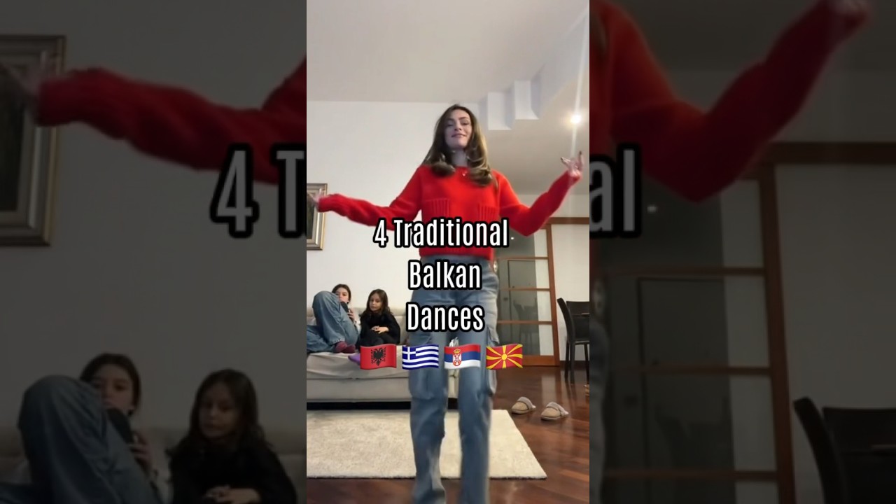 Traditional Balkan Dances 🇷🇸 Kolo Serbia,🇦🇱 Albania,Paidu&scaron;ko N.Macedonia 🇲🇰,🇬🇷 Cretan Greece