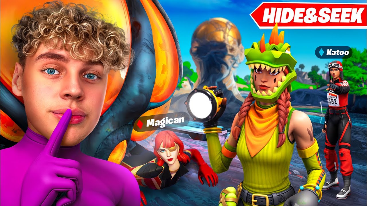 Das YOUTUBER HIDE & SEEK in FORTNITE! 🔦
