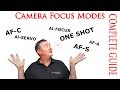 Camera Focus Modes Complete Guide