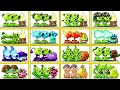 PvZ2 - All PEA &amp; SUPPORT Plants Battlez - Who Will Win ?
