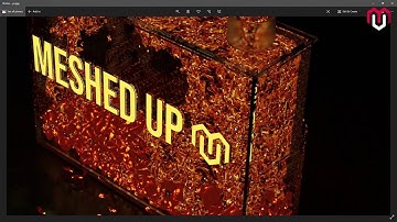 Rendering burning coal in keyshot Tutorial Miniseries #6/7