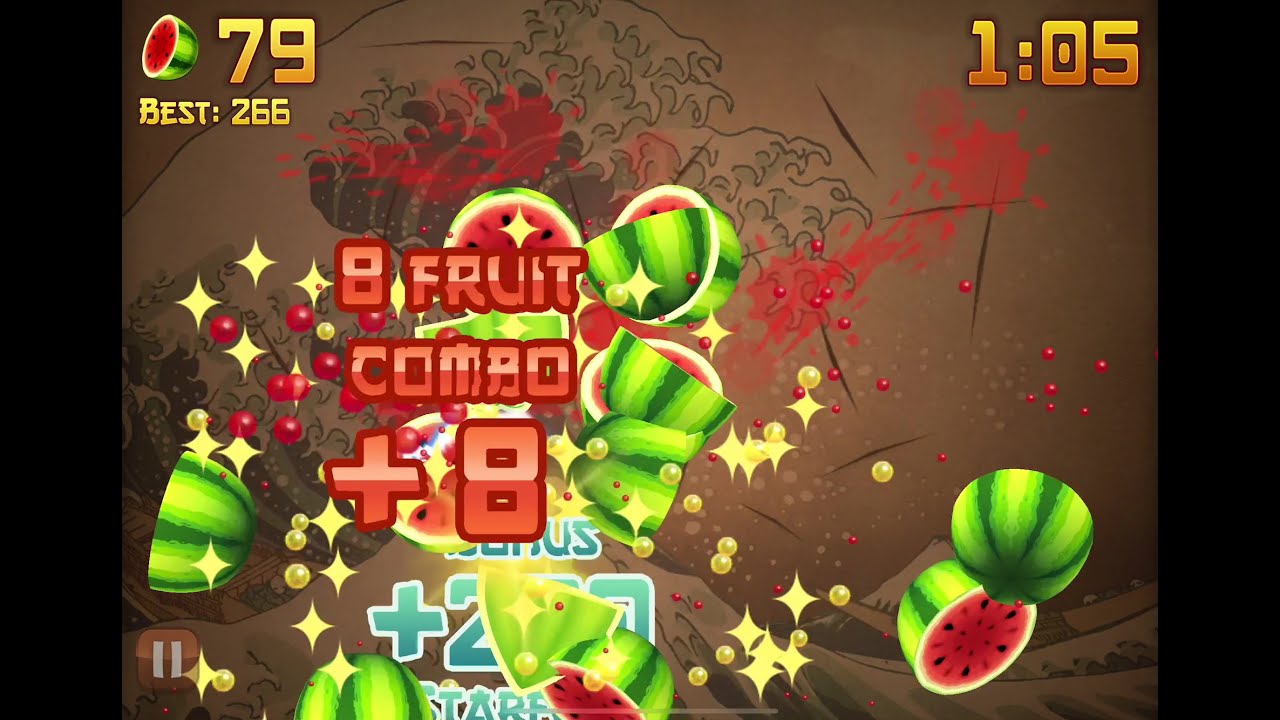 [Apple Arcade] Fruit Ninja Classic+ Lightning Bolt Blade YouTube