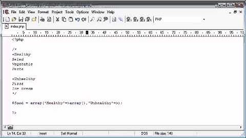 Beginner PHP Tutorial   40   Multi dimensional Arrays