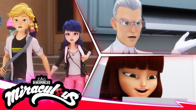 Miraculous les aventures de Ladybug et Chat noir l Secret découvert Alya  montre la vidéo à Marinette 