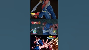 Darkness Sword Attack | BT3 vs Raging Blast 2 vs Sparking Zero