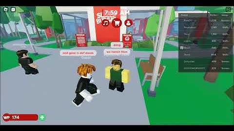 SizzleBurger trolling before i got banned LOL.