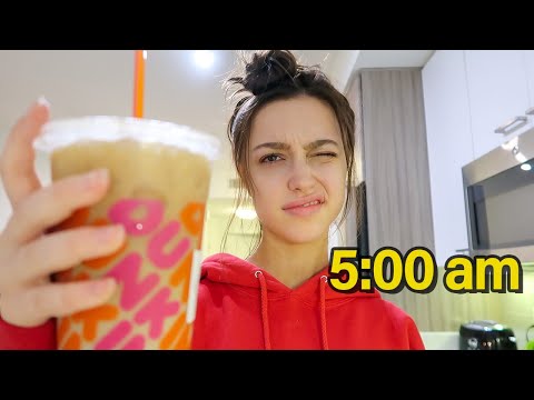 waking up at
