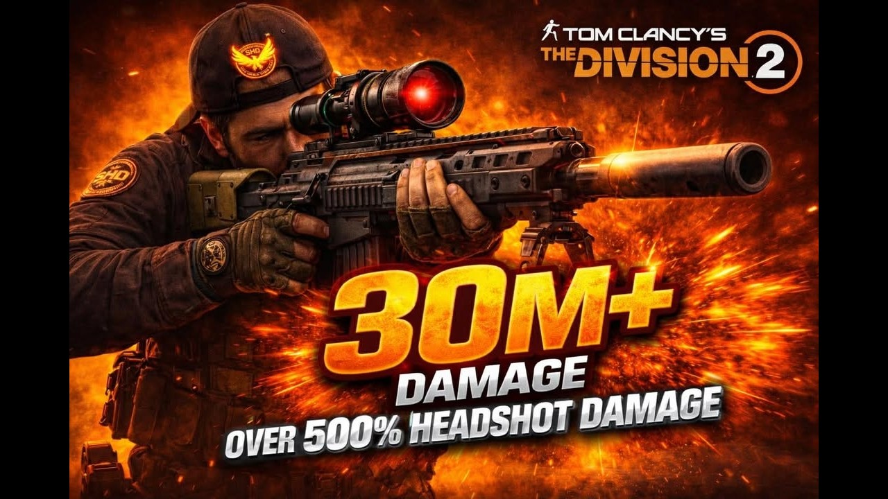 ONE SHOT, HOT SHOT MARKSMAN RIFLE BUILD,INSANE DAMAGE #DIVISION2 # ...