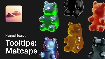 Nomad Sculpt: Tooltips: MatCaps