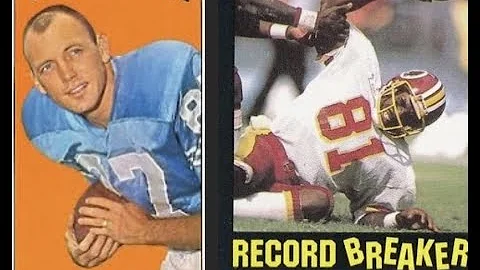 ART MONK TIES THEN BREAKS CHARLIE HENNIGAN'S NFL S...