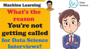 Why am I NOT Getting Data Science Interview Call? | How People Crack a Data Science Interview