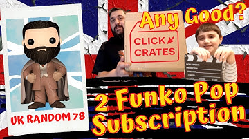 Click Crates 2 Pop Mystery Box for £9.99 - Is it any good?