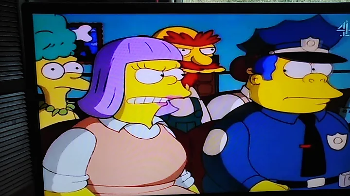 The simpsons burlesque