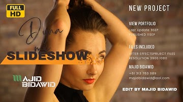 Dynamic Slideshow Full HD template Official video