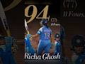 Richa Ghosh – The Fearless Finisher of Indian Cricket 🇮🇳
