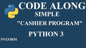 Python - Code along - Simple "Cashier Program"
