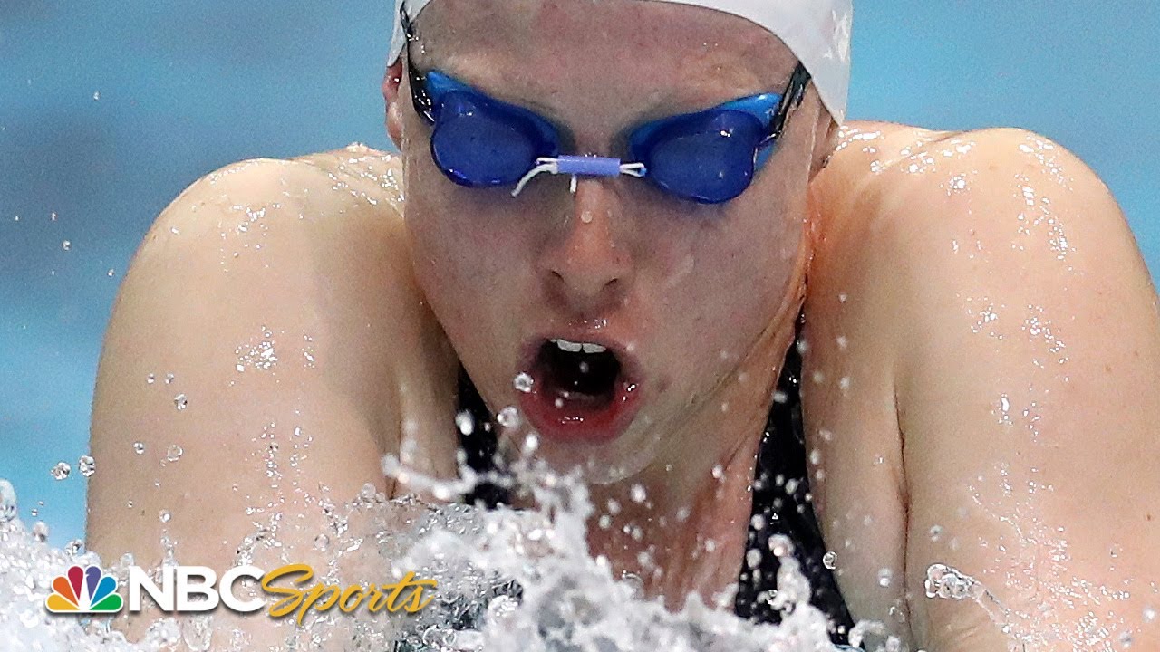 Lilly King's thrilling win in 200m breaststroke NBC Sports YouTube