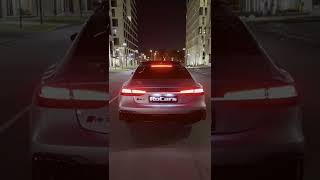 Audi RS7 Launch Control                           RoCars #audi  #shorts