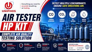Uniphos Air Tester HP Kit | Breathing Air Quality Testing System