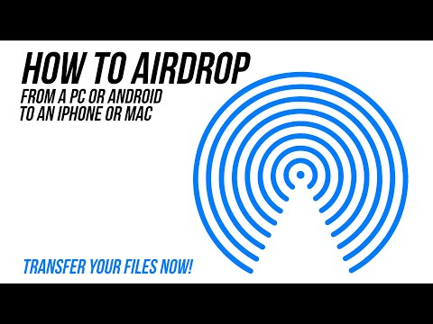 فيديو: هل يمكنك استخدام AirDrop من Mac إلى Android؟