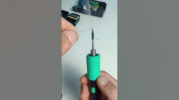Cordless Soldering Iron Magic! ⚡